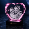 Memirova Mom's Sparkling Heart Crystal