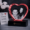 Memirova Dad's Sparkling Heart Crystal-Memirova