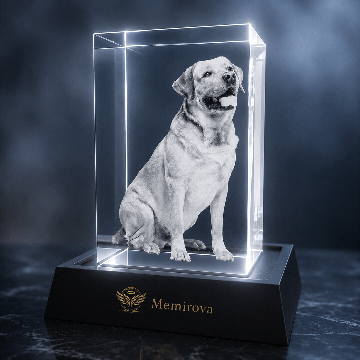 Memirova Memory Crystal Portrait Keepsake - Memirova