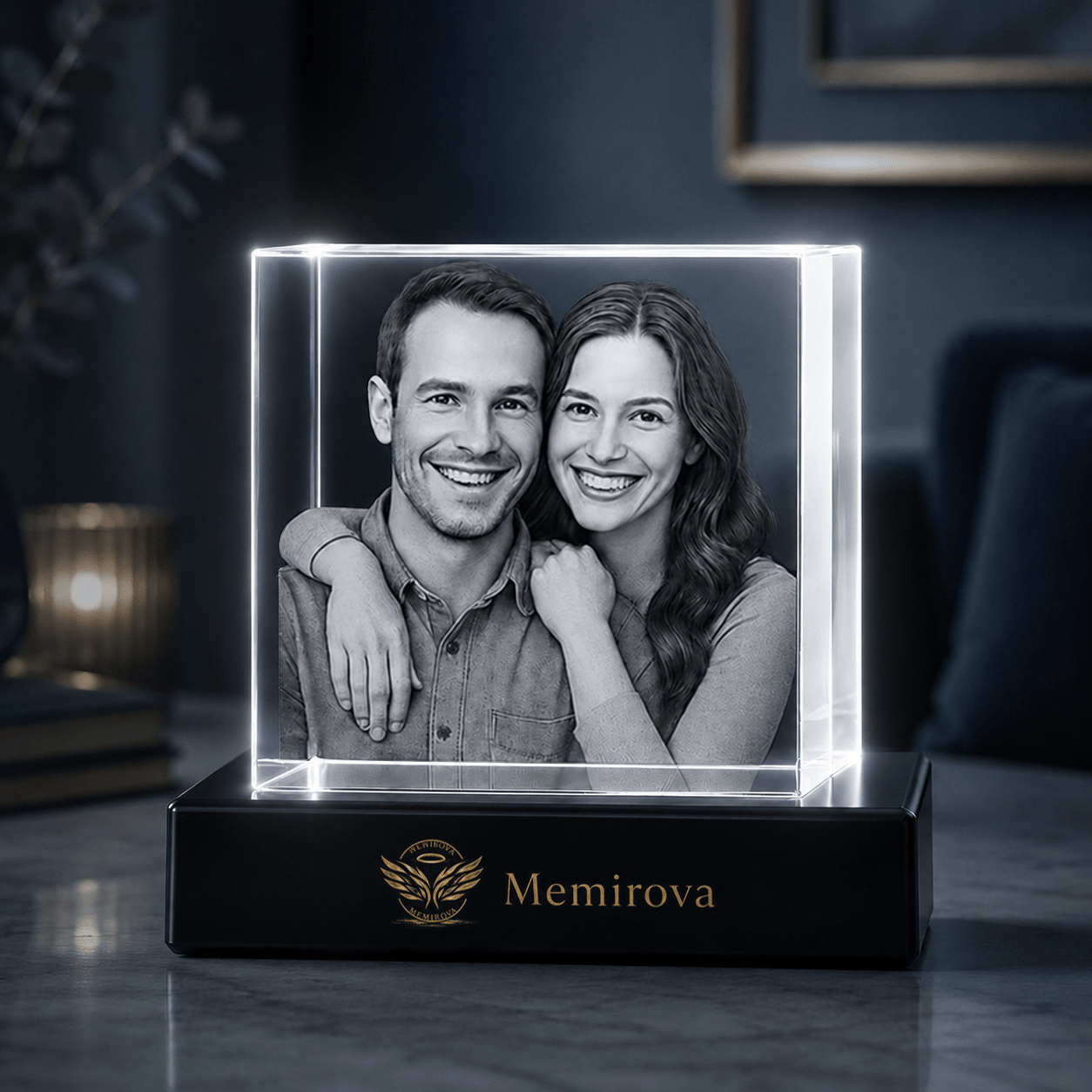 Memirova Faceted Crystal Memorial Keepsake - Memirova