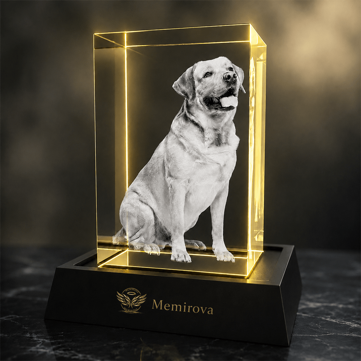 Memirova Memory Crystal Portrait Keepsake - Memirova