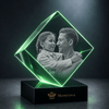 Memirova World's Best Dad Square Crystal-Memirova