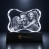Memirova Father's Day Faceted Paw Print Crystal-Memirova