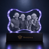 Memirova Christmas Faceted Paw Print Crystal-Memirova