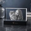 Memirova Beloved Pet 3D Crystal Tribute Plaque - Memirova