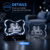 Memirova Paw Prints Forever Crystal Light Base Details-Memirova