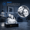 Memirova Milestone Moments Square Photo Crystal Quality Detail - Memirova