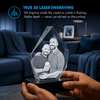Memirova Mother's Day Faceted Prestige Crystal Keepsake True 3D Laser Engraving-Memirova