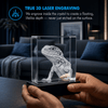 Memirova Perfect Match Square Photo Crystal True 3D Laser Engraving-Memirova