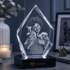 Memirova Forever Bond Custom 3D Pet Faceted Crystal-Memirova